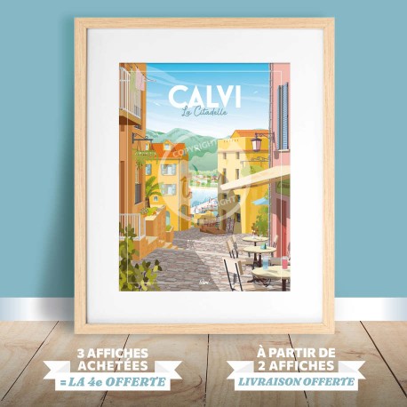 Affiche Calvi - "La Citadelle"