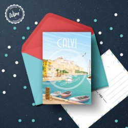 Calvi Postcard / 10x15cm