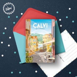 Calvi - "La Citadelle" Postcard / 10x15cm
