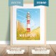 Nieuwpoort / Nieuport - "Le Phare" Poster Recto/Verso
