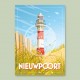 Affiche Nieuwpoort /Nieuport - "Le phare" / 50x70cm