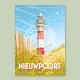 Nieuwpoort /Nieuport - "Le phare" / 50x70cm Poster