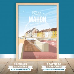 Affiche Fort-Mahon-Plage / 50x70cm