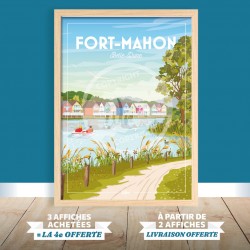 Fort-Mahon - "Belle Dune" Poster / 50x70cm