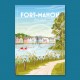 Fort-Mahon - "Belle Dune" Poster / 50x70cm