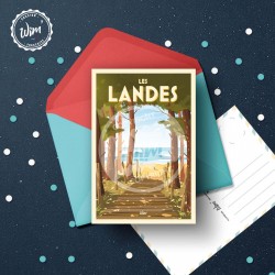 Carte Postale Landes  /  10x15cm