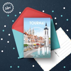 Tournai Postcard  / 10x15cm