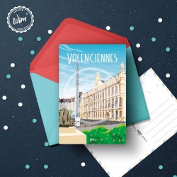 Valenciennes Postcard  / 10x15cm