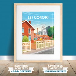 Affiche Bassin Minier - "Les corons"