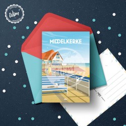 Middelkerke Postcard  / 10x15cm