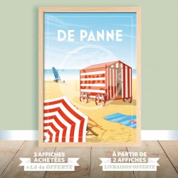 De Panne Poster / 50x70cm