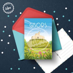 Gisors - Le Château de Gisors Postcard  / 10x15cm