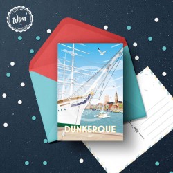 Carte postale Dunkerque - "Duchesse Anne" / 10x15cm