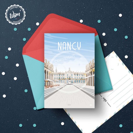 Nancy Postcard  / 10x15cm
