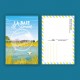 Carte Postale Baie de Somme - "Détente en Baie de Somme"  /  10x15cm
