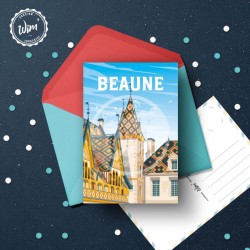 Beaune Postcard  / 10x15cm