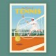 Affiche Sport - "Tennis"