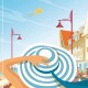 Affiche Middelkerke / 50x70cm