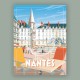 Affiche Nantes - "Place Royale"