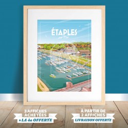 Affiche Étaples-sur-mer