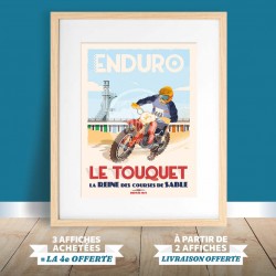 Affiche Le Touquet - "Passion Enduro"