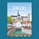 Affiche Amiens - "Sous le charme d’Amiens"