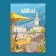 Affiche Arras - "Place des Héros"