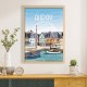 Affiche Auray - "Port de Saint Goustan"