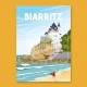 Affiche Biarritz