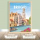 Affiche Brugge/Bruges - Recto/Verso