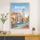 Affiche Brugge/Bruges - Recto/Verso