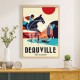 Deauville - "Ville de Plaisirs" Poster