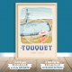 Affiche Le Touquet - "La Piscine du Touquet"