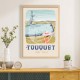 Le Touquet - "La Piscine du Touquet" Poster