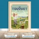Affiche Le Touquet - "Golf du Touquet"