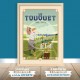 Affiche Le Touquet - "Golf du Touquet"
