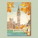 Affiche London/Londres - Recto/Verso