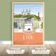 Lyon - "Place Bellecour" Poster