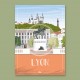 Lyon - "Place Bellecour" Poster