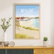 Affiche Wissant - "Plage"