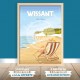 Affiche Wissant - "Détente à Wissant"