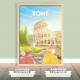 Affiche Roma/Rome - Recto/Verso