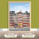 Rennes - "Détente à Rennes" Poster