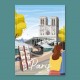 Affiche Paris - "Notre-Dame"
