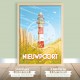 Nieuwpoort / Nieuport - "Le Phare" Poster Recto/Verso