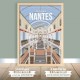 Affiche Nantes - "De passage à Nantes"