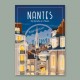 Affiche Nantes - "La Lumière de l'Ouest"