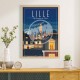 Lille - "La Lumière du Nord" Poster