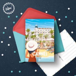 Cannes Postcard  / 10x15cm