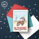 Carte Postale Le Touquet - "Passion Enduro"  /  10x15cm